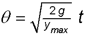 theta=root... times t