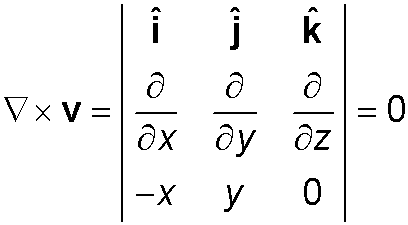 curl(-x,y,0)=0