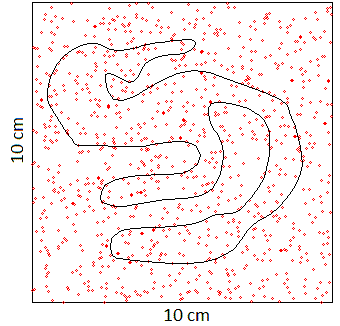 shape with 1000 pts